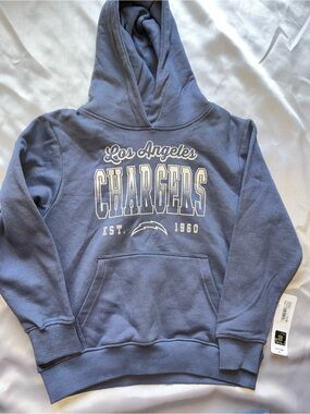 NFL Team Apparel Girls Los Angeles Chargers Hoodie
